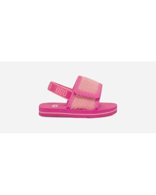 Ugg Black ® Infants' Lennon Slingback Textile Sandals