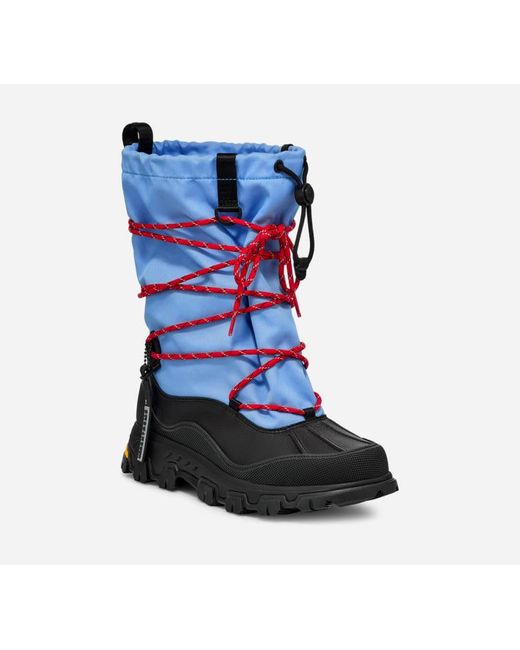 Ugg Blue Metropeak Leather/Textile/Recycled Materials Cold Weather Boots