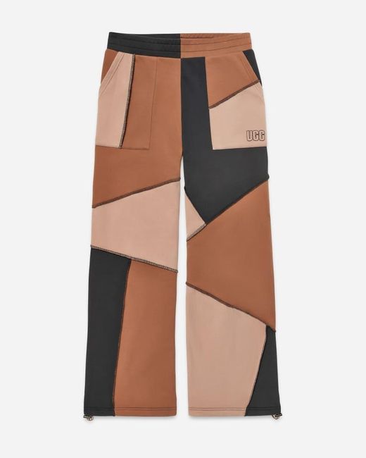 Pantalon de survêtement Raini Piecework pour femme | UE in Cedar Bark Multi, Taille S, Mélange De Coton Ugg en coloris Orange