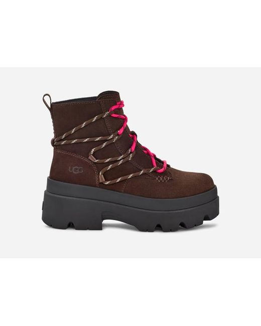 Ugg Brown ® Brisbane Lace Up Suede Boots