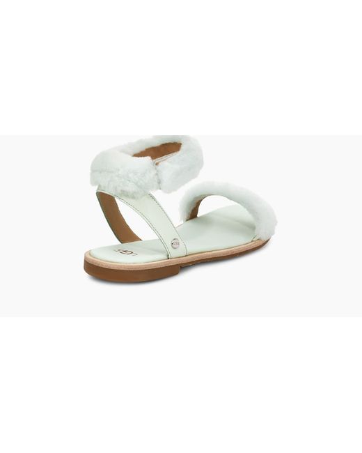 ugg fluff springs patent sandal