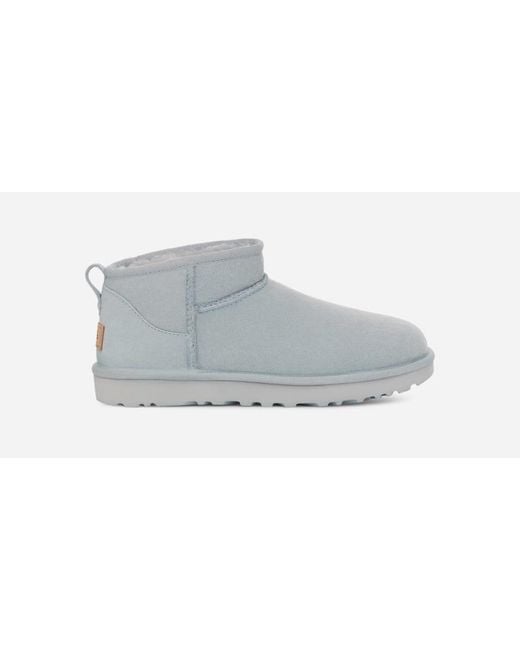 Ugg Black Classic Ultra Mini Sheepskin Classic Boots