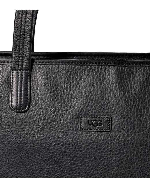 UGG Alina Tote Leather in Black Lyst UK