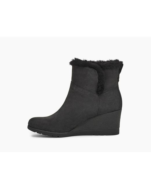 ugg devorah wedge boot black