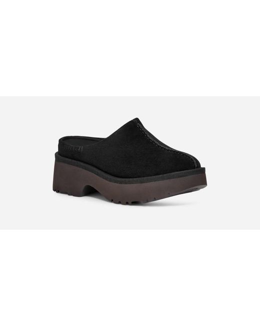 Sabot New Heights pour femme | UE in Black, Taille 37, Daim Ugg