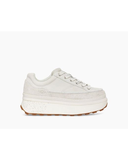 Ugg White Marin Lace Sneaker