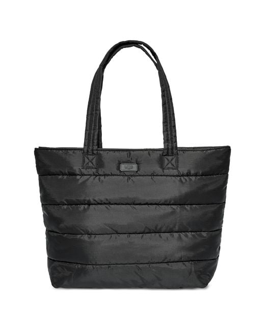 Ugg Black Krystal Puffer Tote Nylon Handbags