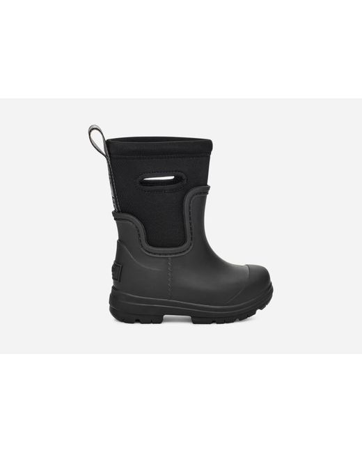 Ugg Black ® Toddlers' Droplet Mid Synthetic/textile Rain Boots