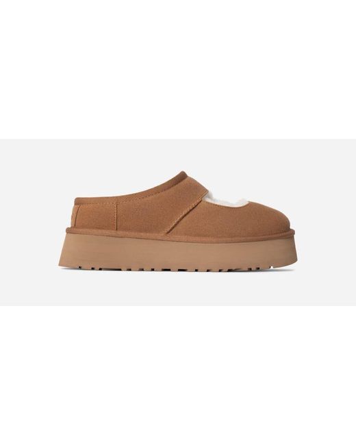 UGG Women's Black Bea Mary Jane Sheepskin Slippers