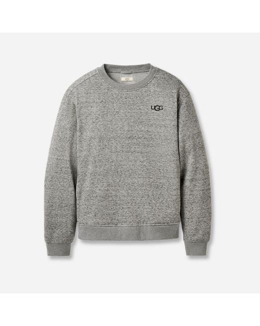 Ugg Gray Nyles Crewneck Polyester Tops for men