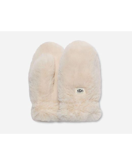 Ugg Multicolor ® Toddlers' Faux Fur Mitten Polyester Gloves