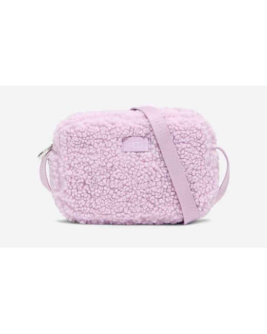 Ugg Black Janey Il Fluff Recycled Materials Handbags