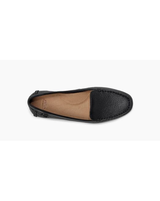 ugg flores leather flat