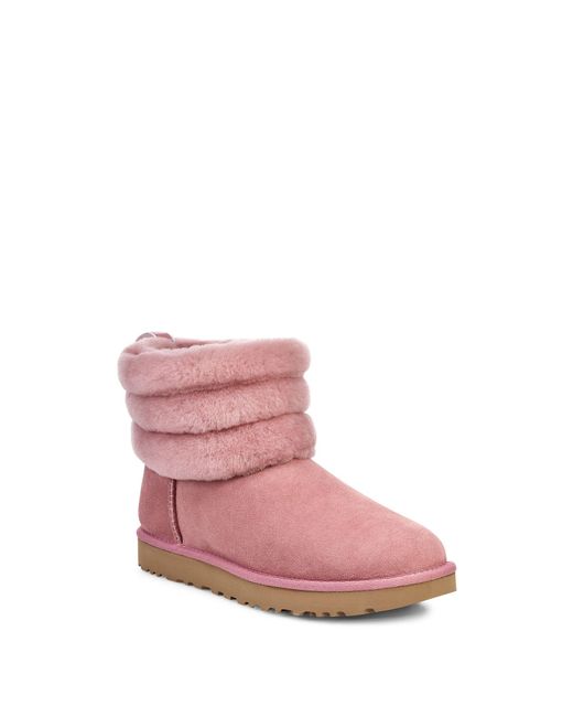 mini fluff quilted uggs lantana