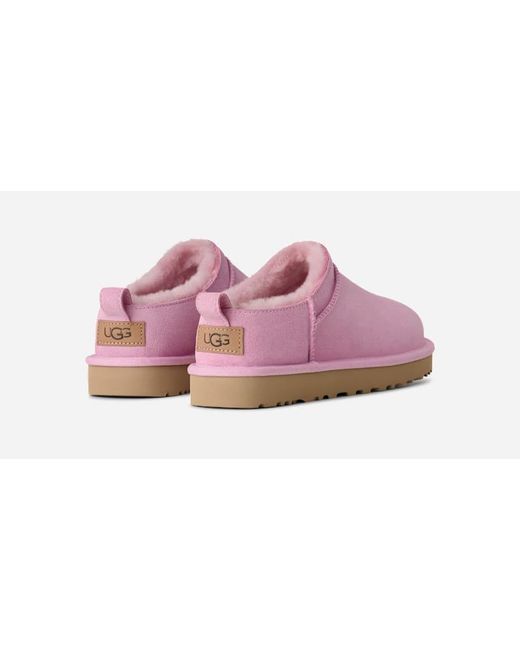 Botte Classic Micro Ugg en coloris Pink