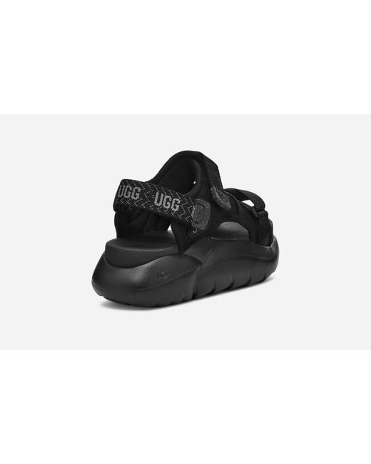 Ugg Black ® LA Alto Cross Strap Sandale
