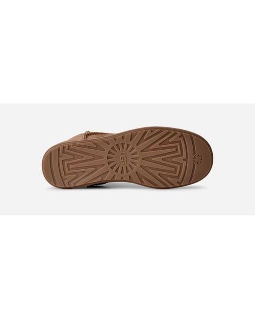 Botte Classic Mini Deconstructed Pour Femme Ugg en coloris Brown