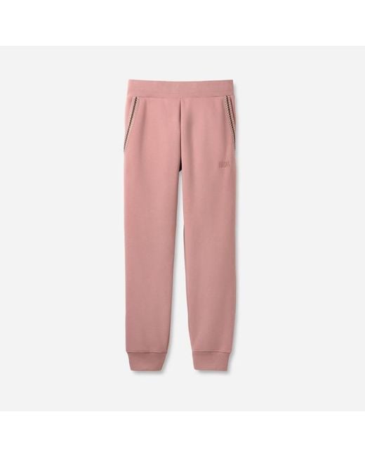 Ugg Pink Tasman Jogger Cotton Blend/Recycled Materials Bottoms for men