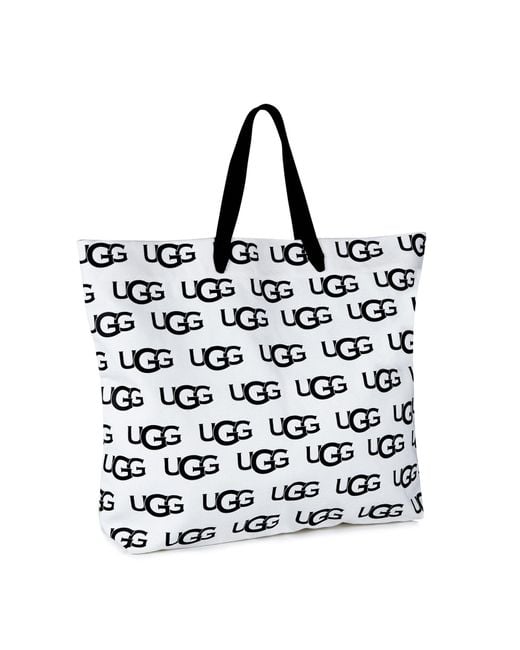 UGG Canvas Logo Tote-Tasche in Natur | Lyst DE
