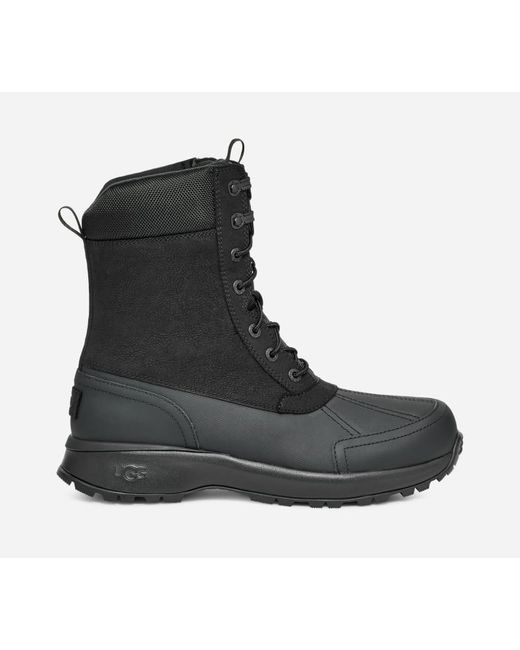Ugg Black ® Emmett Duck Boot Hi Leather/waterproof Boots for men