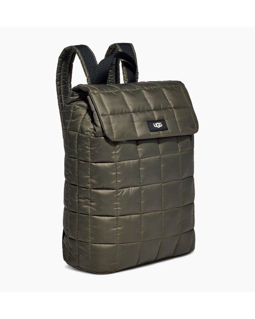UGG Women's Adaya Backpack Puff Adaya Backpack Puff in Green | Lyst UK