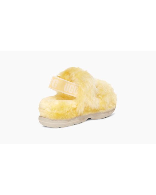 yellow fur uggs