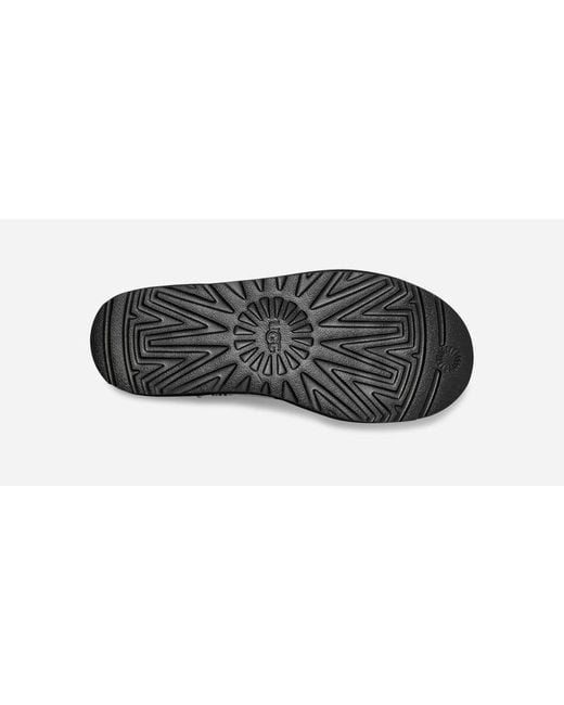 Ugg Black Classic Ultra Mini Leather Regenerate Boot Für Damen