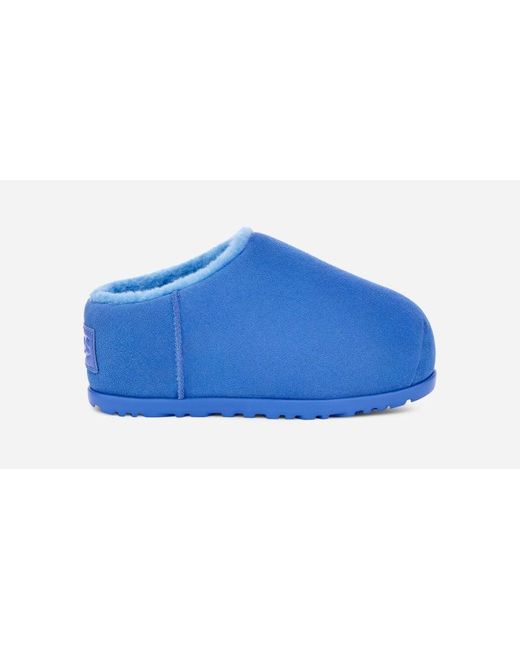 UGG W PUMPED SLIDE blue ムートンブーツ　青 UGG Pumped Slide in Blue | Lyst