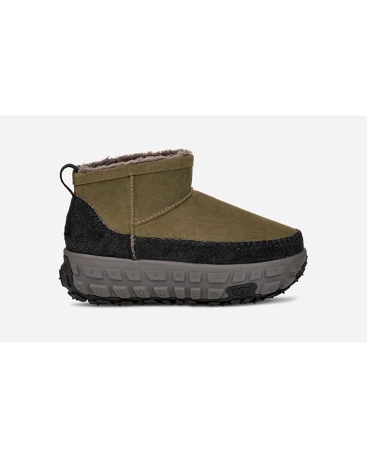 Ugg Black Venture Daze Ultra Mini Suede Classic Boots