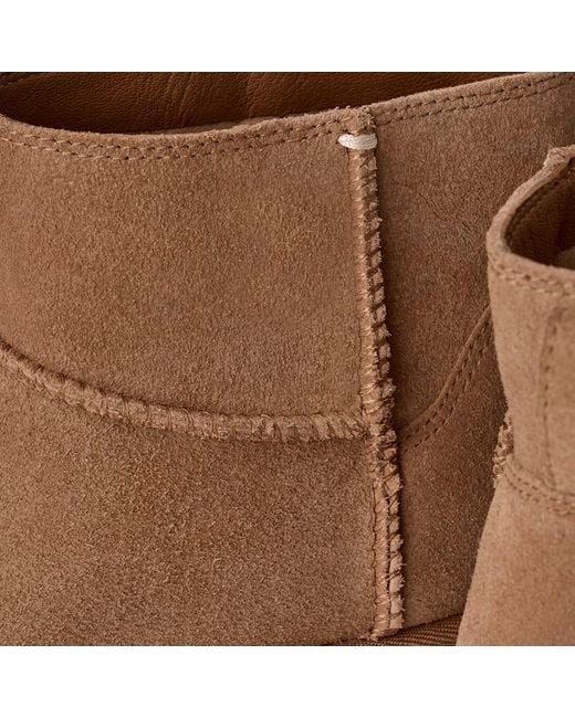 Botte Classic Mini Deconstructed Pour Femme Ugg en coloris Brown