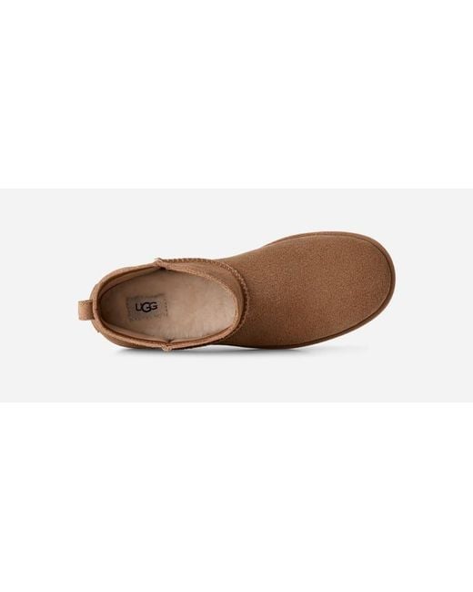 Botte Classic Mini Deconstructed Pour Femme Ugg en coloris Brown
