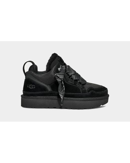 Ugg Black ® Lowmel Canvas/suede/recycled Materials Sneakers