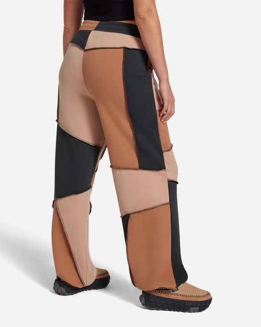 Pantalon de survêtement Raini Piecework pour femme | UE in Cedar Bark Multi, Taille S, Mélange De Coton Ugg en coloris Orange