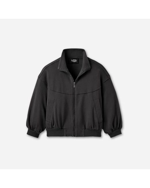 Ugg Black Kyleigh Full-Zip Jacket Tops