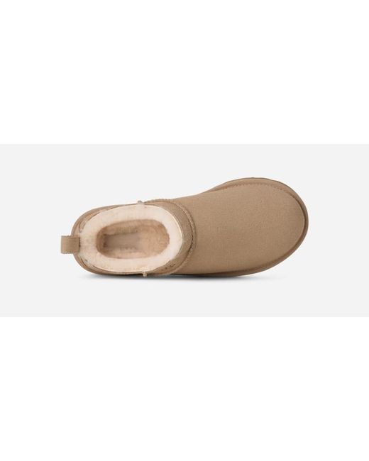 Botte Classic Micro Ugg en coloris Black