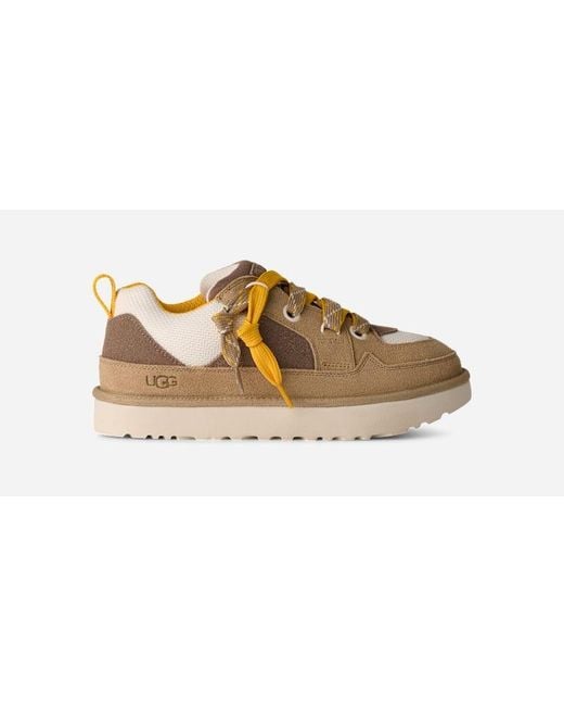 Ugg Black Lo Lowmel Suede/Recycled Materials/Textile Shoes for men