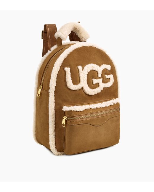 UGG Suede Dannie Sheepskin Backpack Dannie Sheepskin Backpack in ...