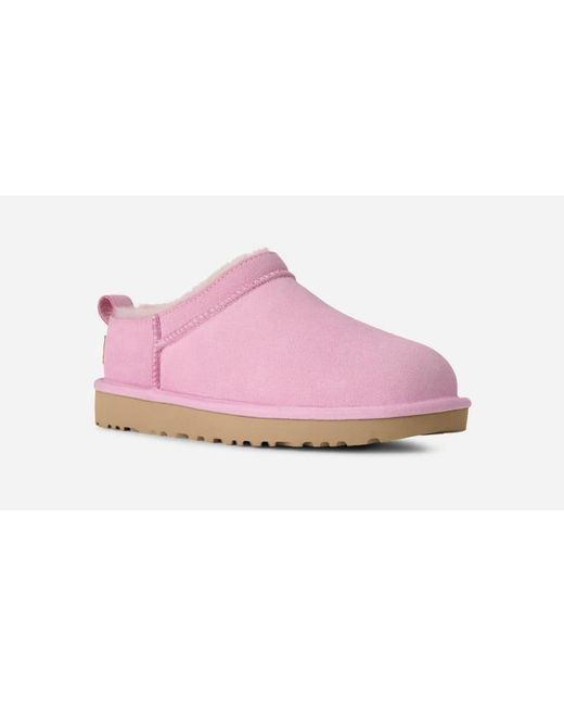 Botte Classic Micro Ugg en coloris Pink