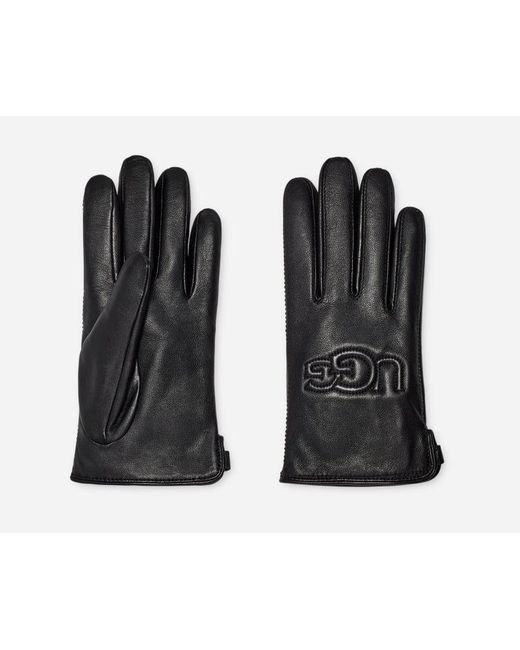 Ugg Black ® Kurze Handschuhe mit Logo