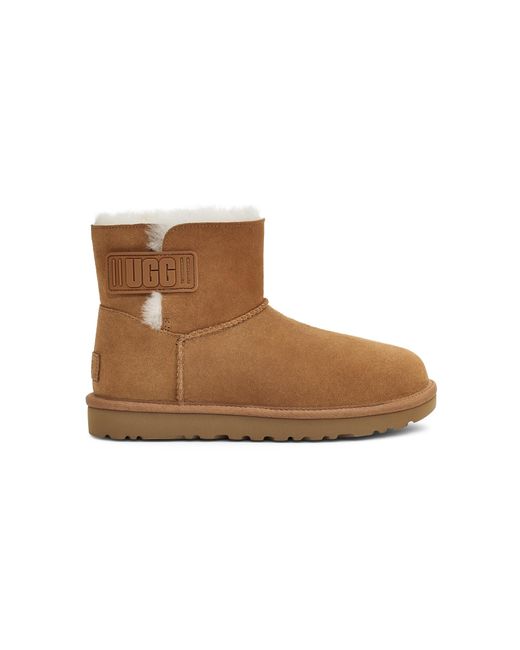 ugg buckle strap chestnut boots
