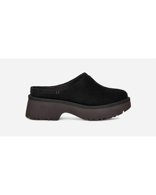 Sabot New Heights pour femme | UE in Black, Taille 37, Daim Ugg
