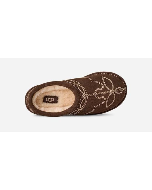 Tasman Western Ugg en coloris Brown
