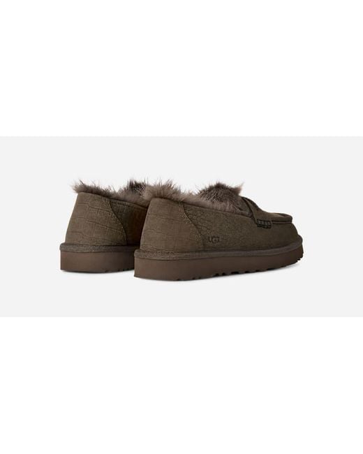 Mocassin Ellis Estampé Ugg en coloris Brown
