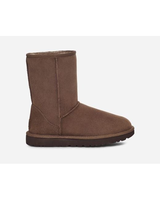 Ugg Brown Classic Short Ii Sheepskin Classic Boots