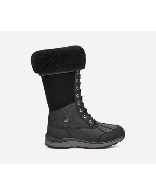 Ugg Black ® Adirondack Iii Tall Boot Nubuck Cold Weather Boots