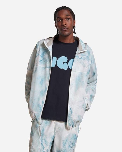 Ugg Blue ® Rixen Packable Print Jacket for men