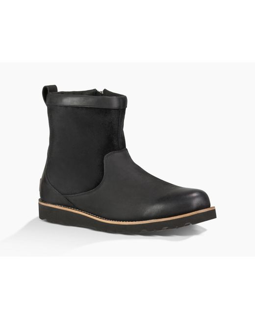 UGG Leather Hendren Tl Boot in Black for Men - Save 34% | Lyst UK
