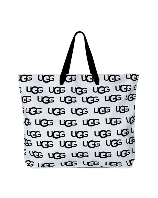 UGG Canvas Logo Tote-Tasche in Natur | Lyst DE