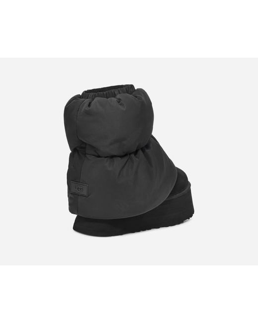 Ugg Black Classic Mini Dipper Puffer Boot Für Damen