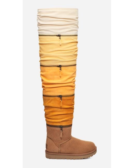 Ugg Yellow ® Classic Ultra Ultra Tall Suede Classic Boots, Size 5